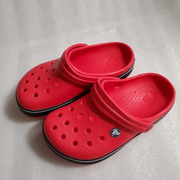 CROCS Other - Boy/Girl Red Crocs Size 3